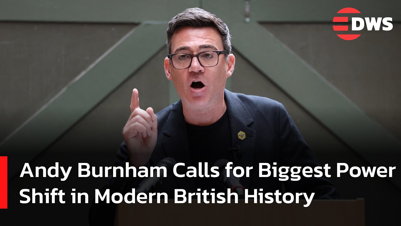 FULL SPEECH: UK PM Frontrunner Andy Burnham Unveils Sweeping Plan to Rewire Britain | AC1G