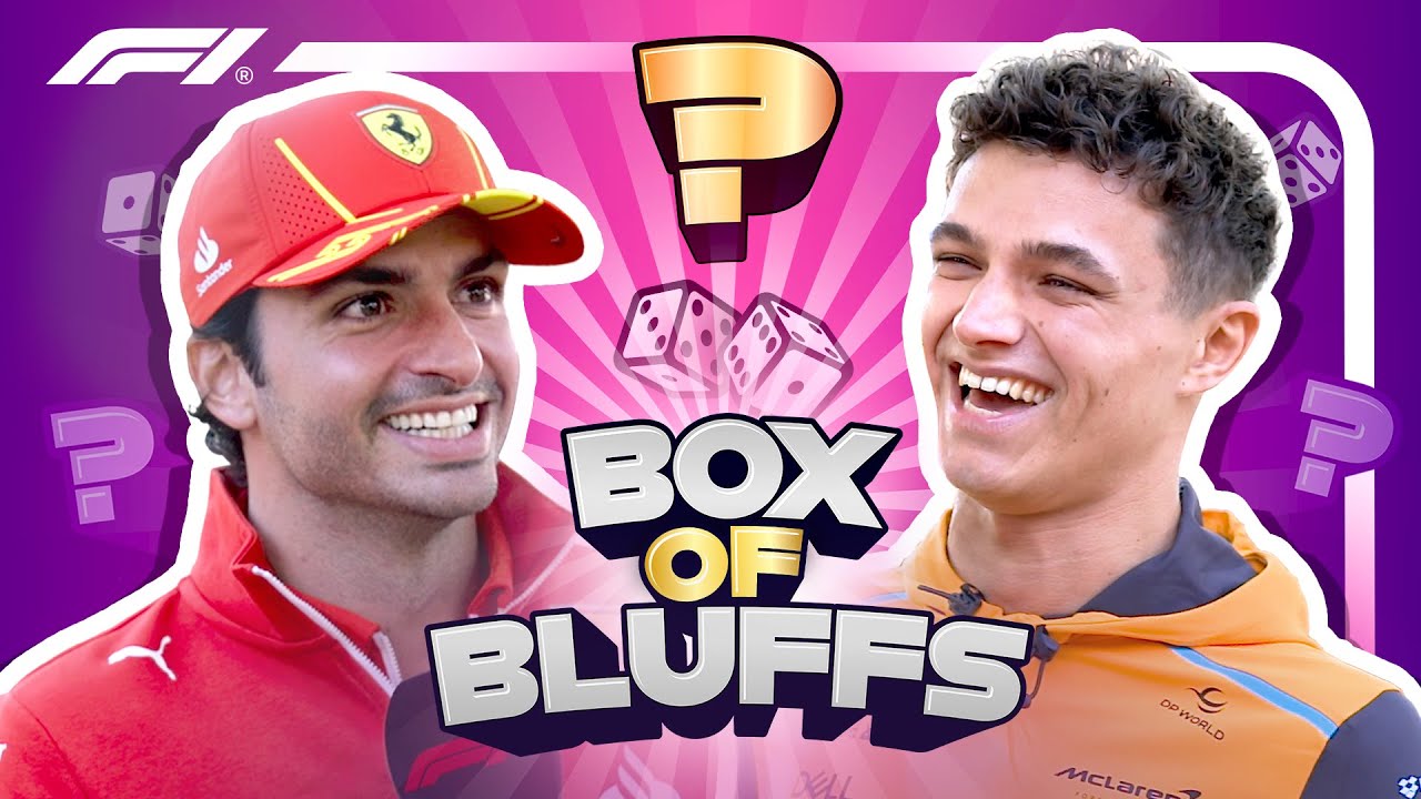 'Look At Me, I’m The Captain Now' | Box Of BLUFFS! | Featuring Carlos Sainz & Lando Norris