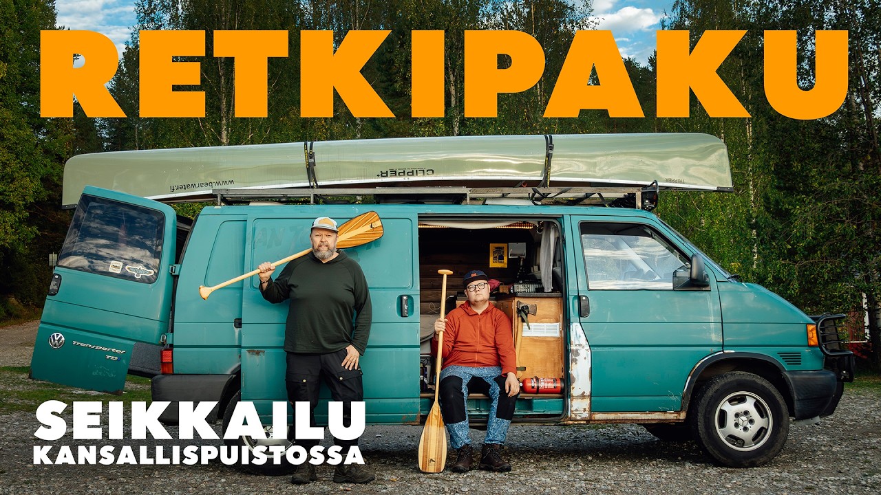 Национальный парк Коловеси | Кемпер-вэн | Каноэ | VANLIFE, Финляндия