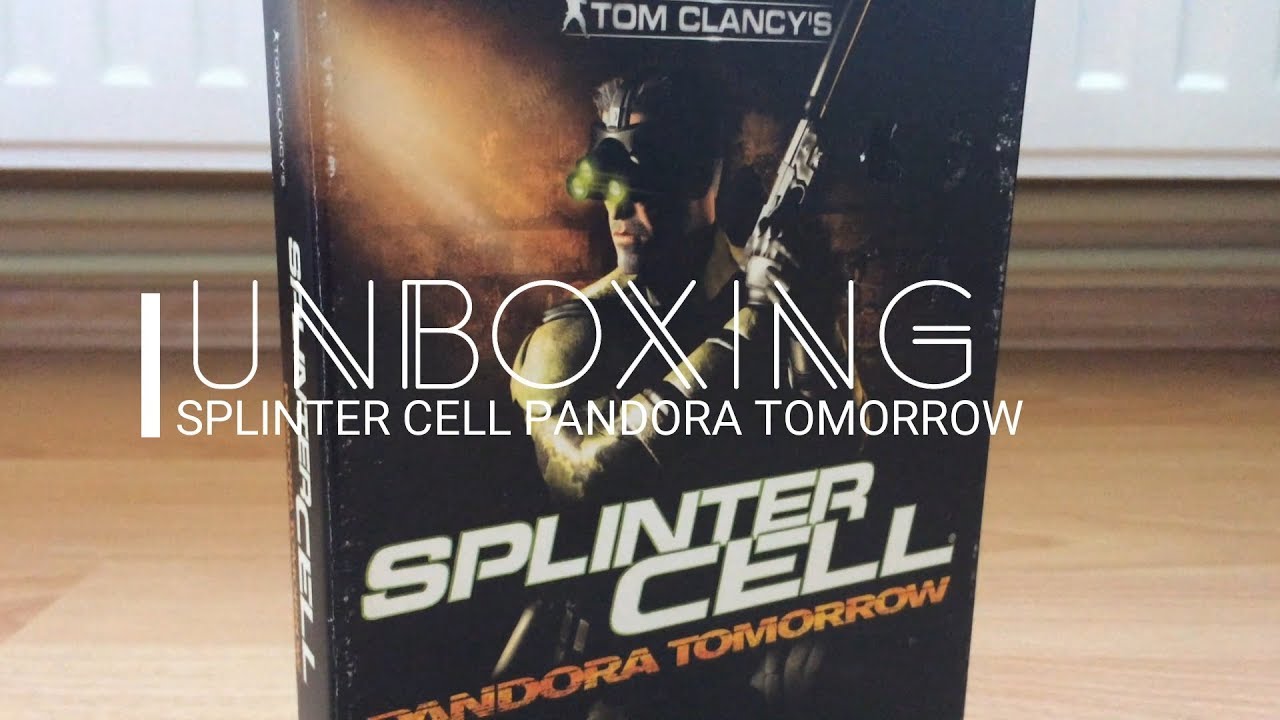 Unboxing Splinter Cell Pandora Tomorrow Special Edition - Retro Video Game