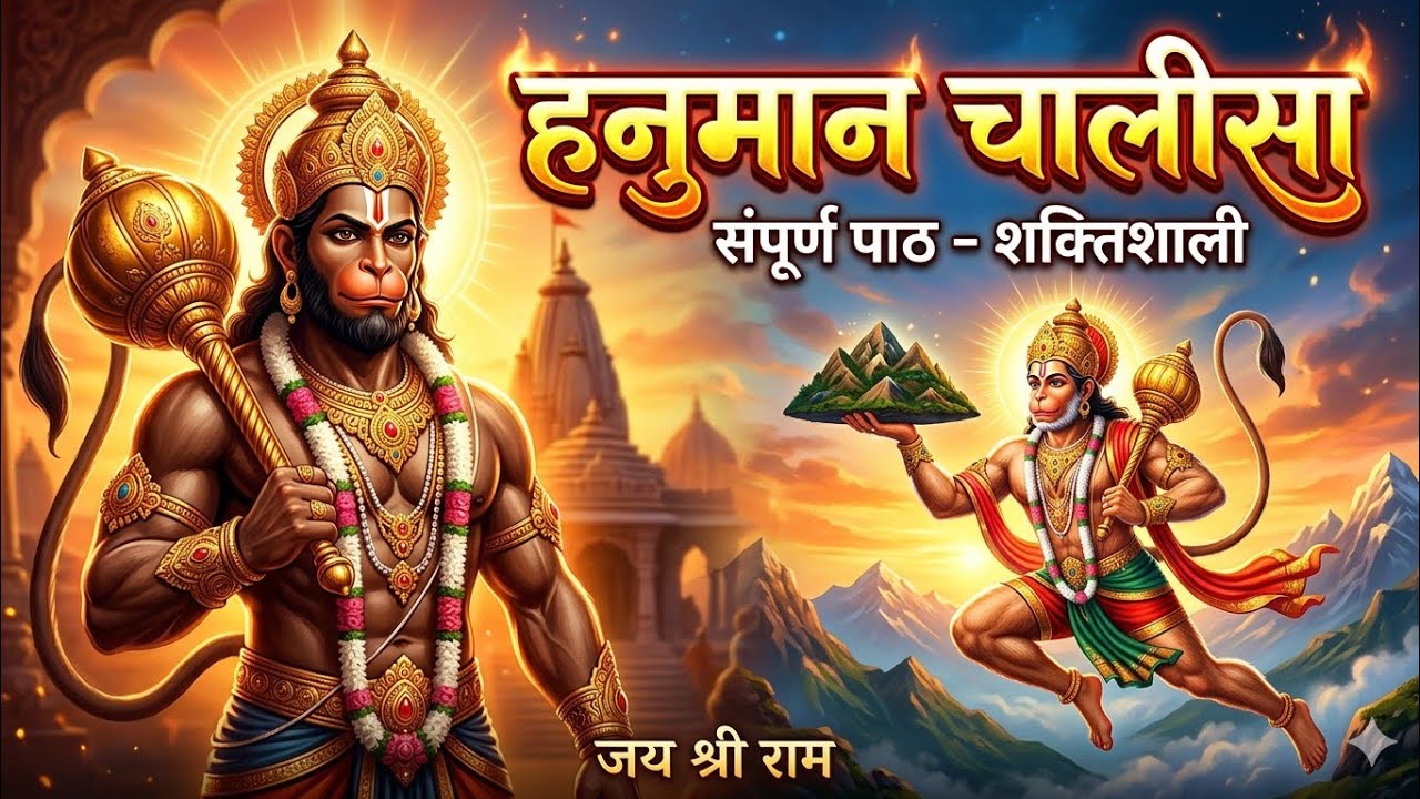 श्री हनुमान चालीसा Hanuman Chalisa I GULSHAN KUMAR I HARIHARAN, Full HD Video, Shree Hanuman Chalisa