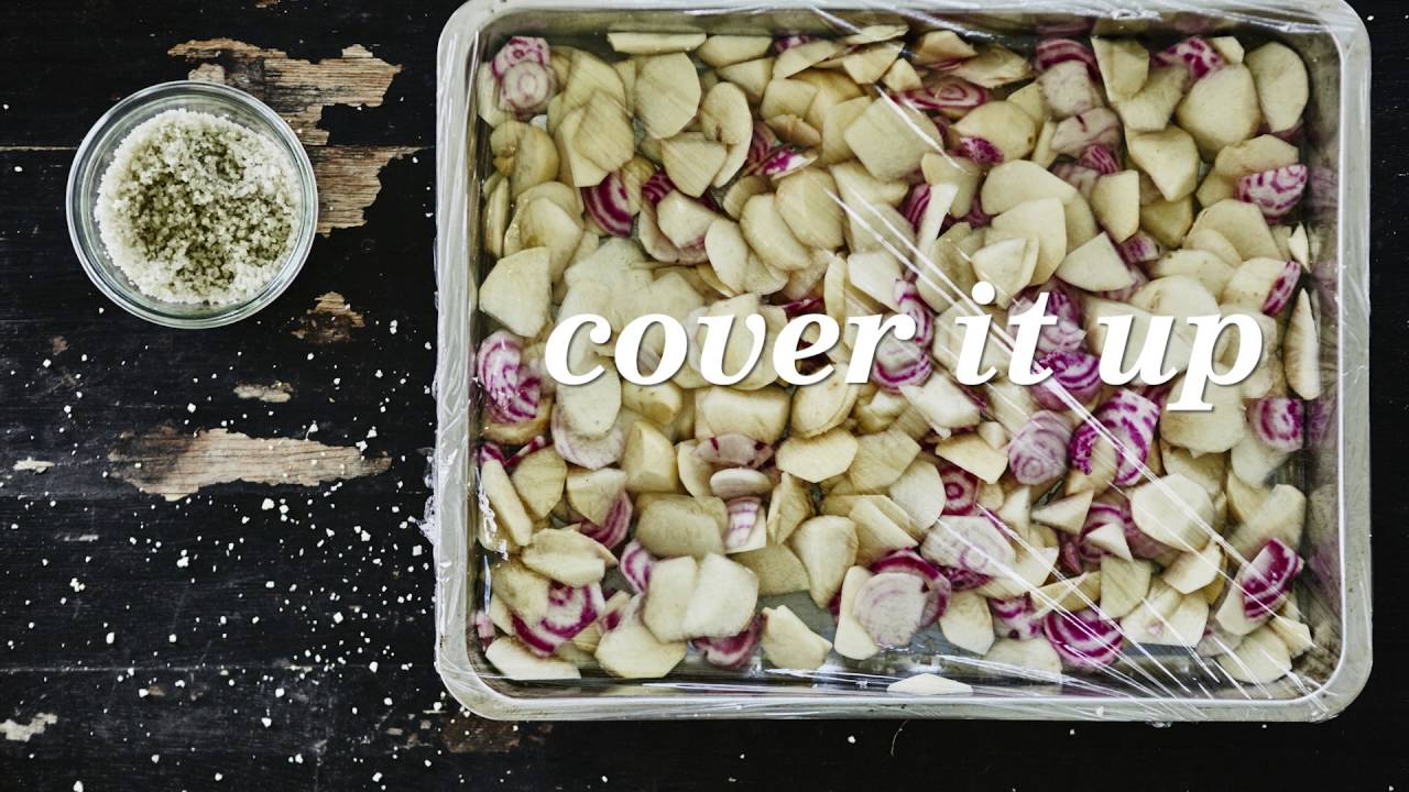 Swedish style fermented root veggies
