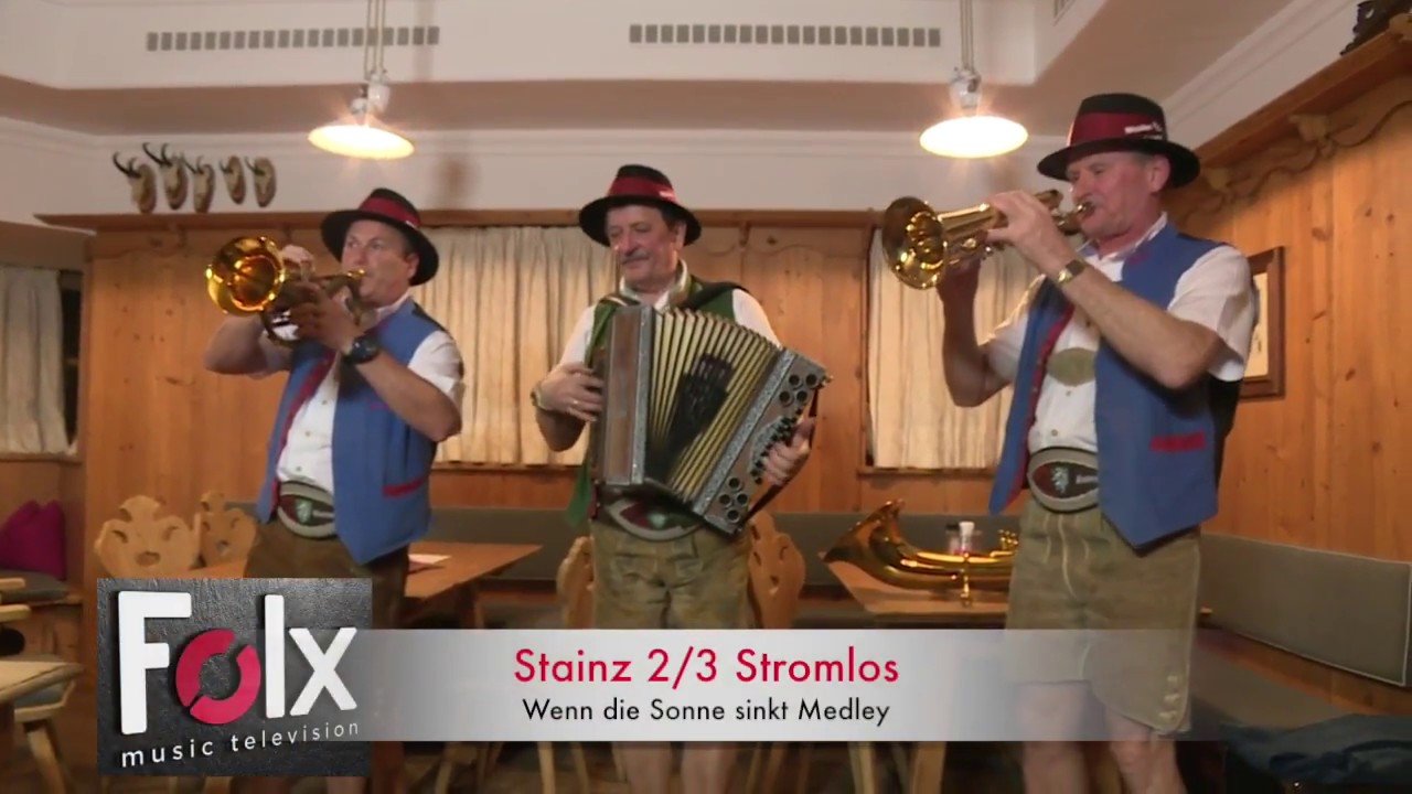 Stainz 2/3 Stromlos (FOLX TV) Hüttengaudi Flachau 2018 ... Wenn die Sonne sinkt Medley