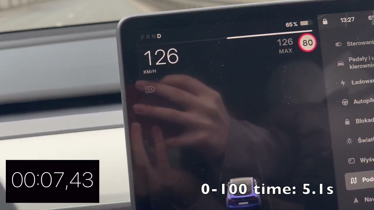 2023 Tesla Model Y Long Range 0-140 acceleration