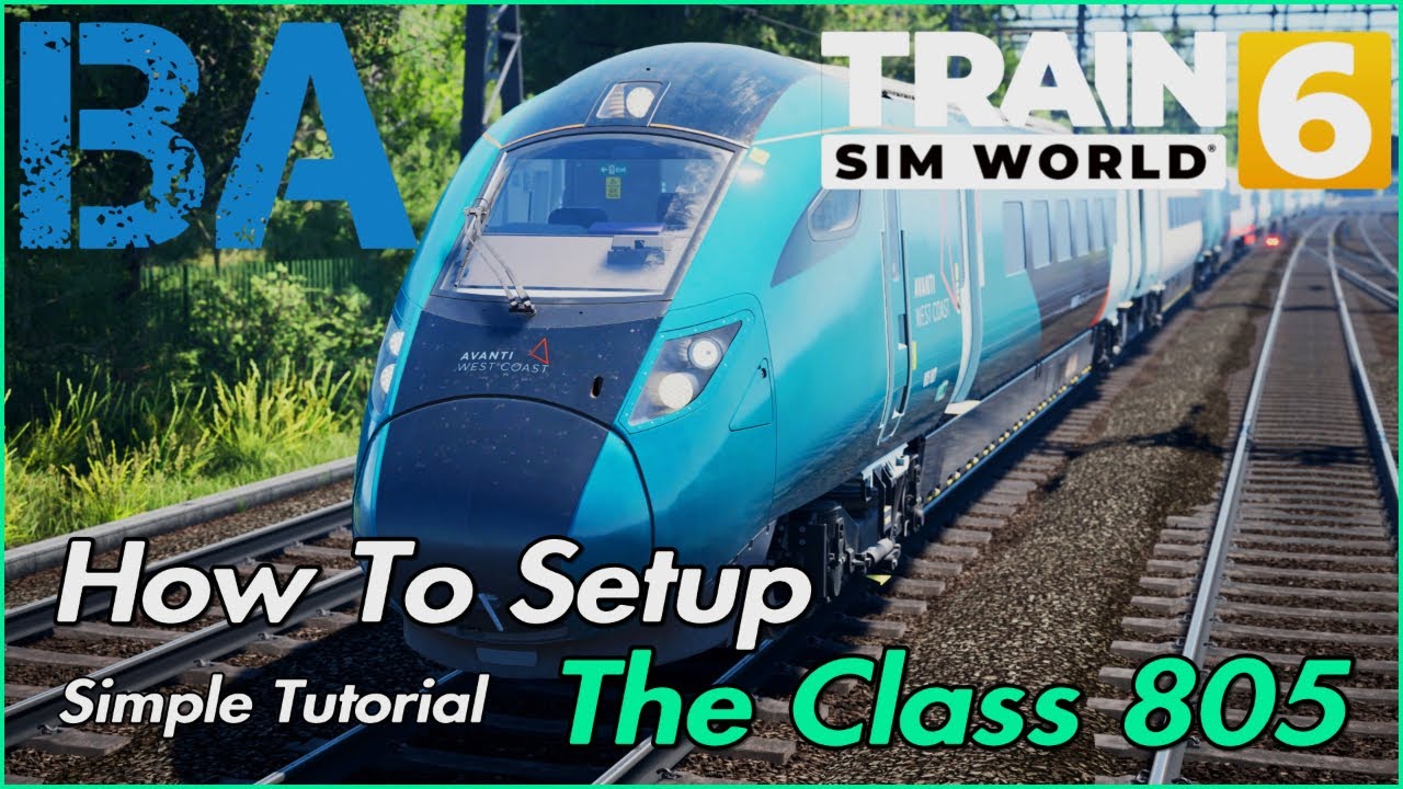 Инструкция по настройке локомотива Avanti Class 805 'Evero' — Как начать движение — WCML — Train ...