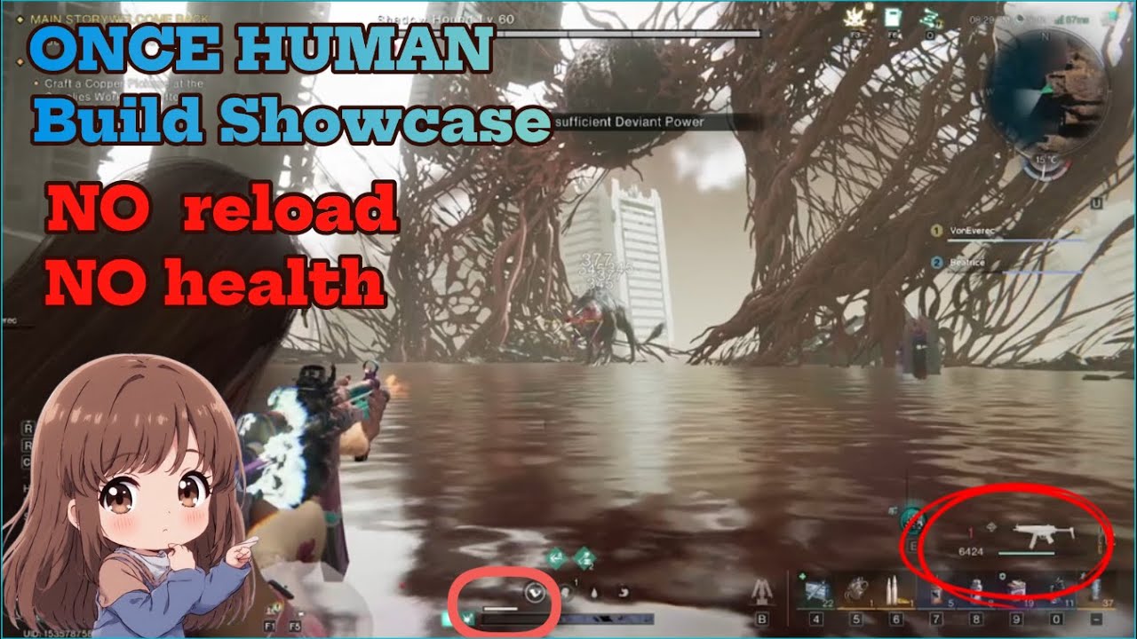 Once Human | NO RELOAD NO HEALTH - build showcase