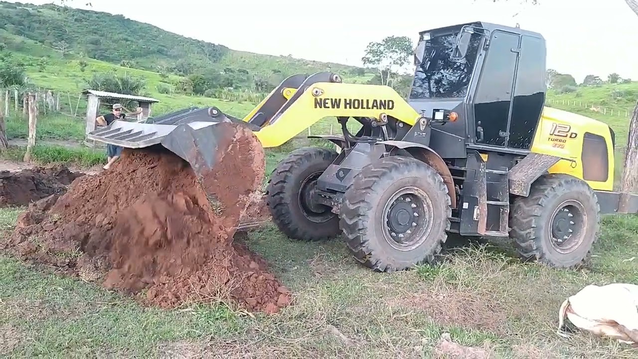 fazendo um serviço que eu não gosto com a 12D  EVO 😔