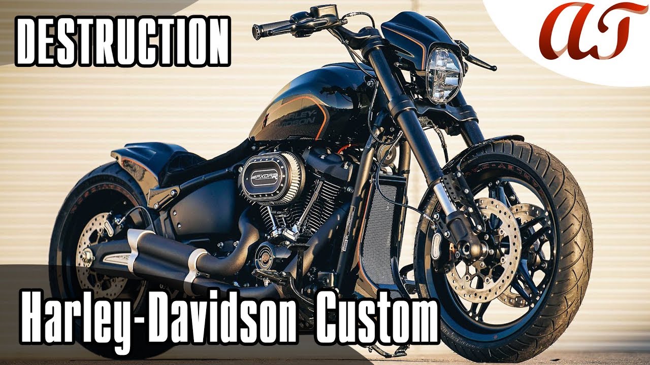 Harley-Davidson FXDR Custom: DESTRUCTION * A&T Design