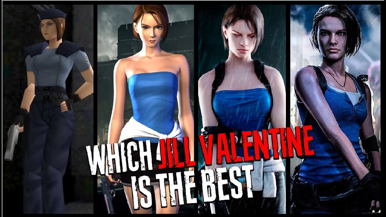EVERY JILL VALENTINE's FACE EVOLUTION (1996-2020) in RESIDENT EVIL Series (In Order)
