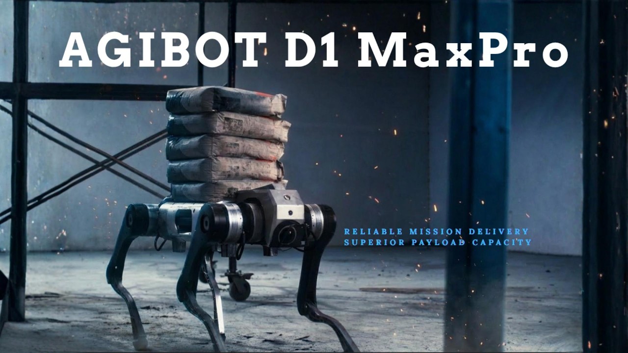 AGIBOT D1 MaxPro: Superior Payload Capacity, Reliable Mission Delivery