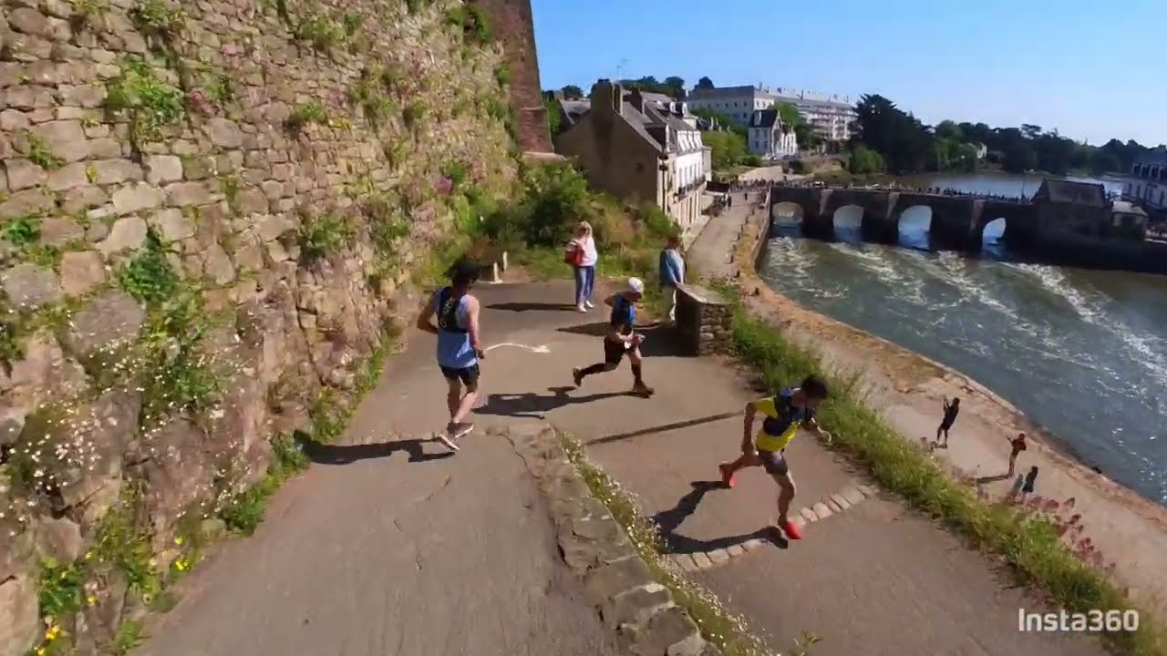 Urban Trail Auray BRETAGNE 10km 160D+. 600 marches 4 juin 2023