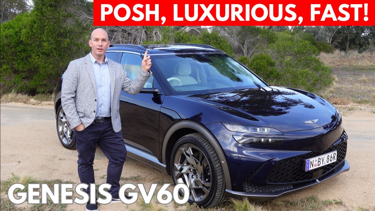 Обзор Genesis GV60 | Настолько шикарный, что вам понадобится шофер