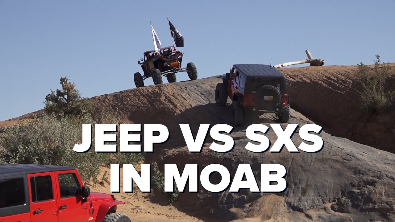 Противостояние Jeep и SxS в Моаве