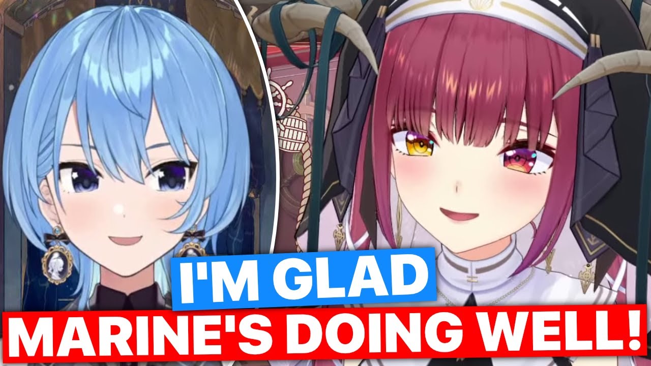 Suisei Glad Marine Is Doing Well Lately (Hoshimachi Suisei & Houshou Marine /Hololive) [Eng Subs]