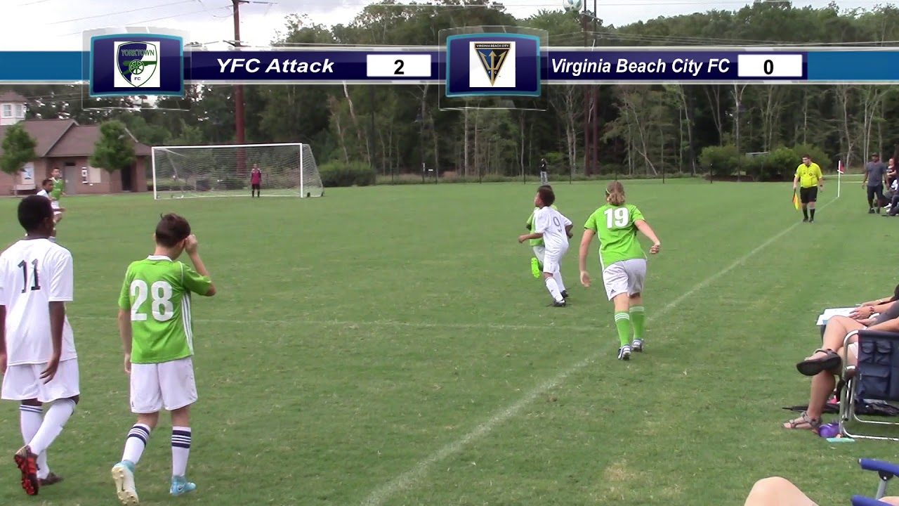 [Highlight] YFC Attack U14 vs VIRGINIA BEACH CITY FC 05 ACADEMY III 09-23-2018