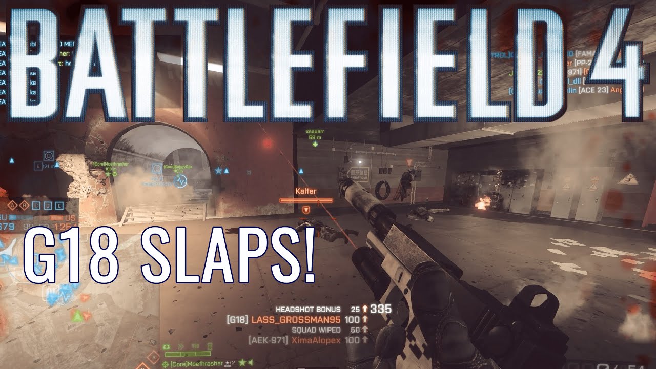Battlefield 4 Highlights - G18 Slaps Hard!