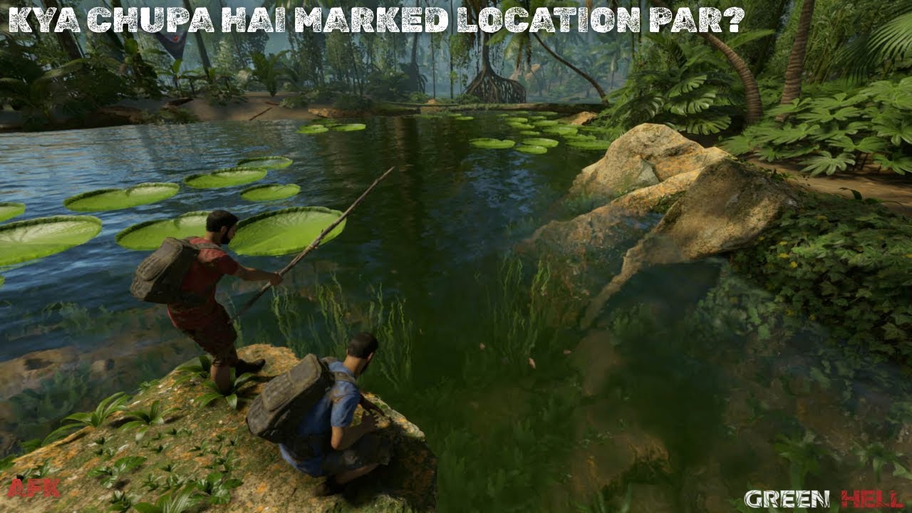 Kya Chupa Hai Marked Location Par? | Green Hell | AFK  #bandhilki #live