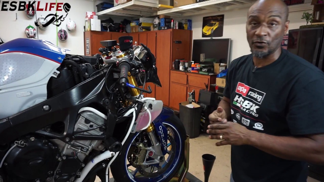 BMW S1000RR Track Bike Build Part 11: Coolant System Flush & Fill