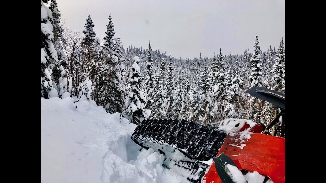 Monts-Valin, qc Early December 2018 Sled Backcountry