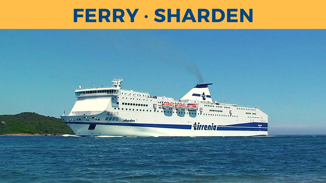 Classic Ferry Video 2007 - Arrival of ferry SHARDEN, Olbia (Tirrenia)