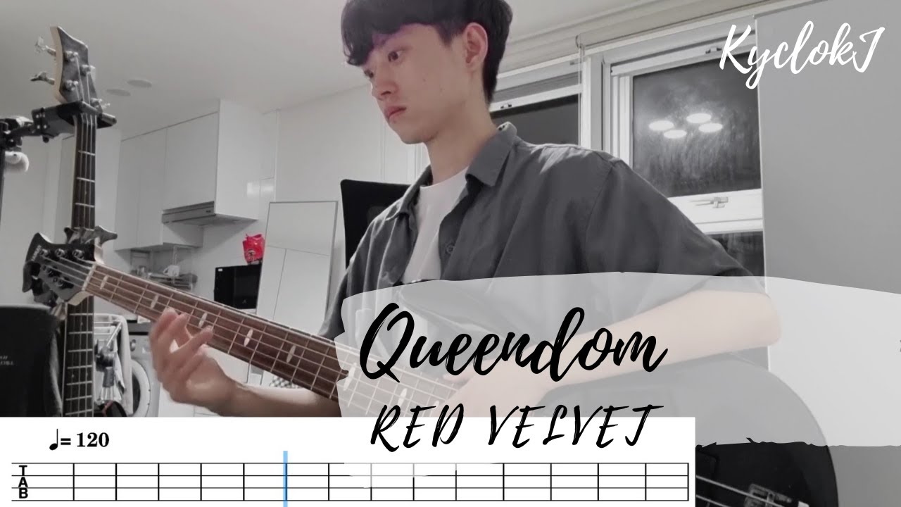 Queendom - Red Velvet(레드벨벳) [BASS COVER + TAB ]