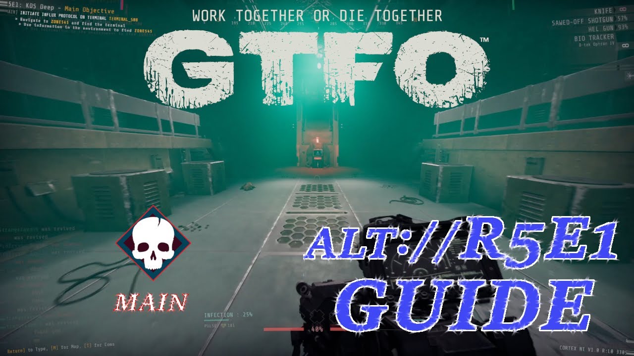 Look For Terminals And Deactivate Those Alarms! - GTFO ALT://R5E1 Guide