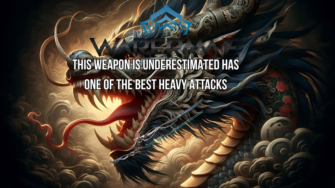 Warframe this WEAPON is UNDERESTIMATED has ONE of the BEST HEAVY ATTACKS