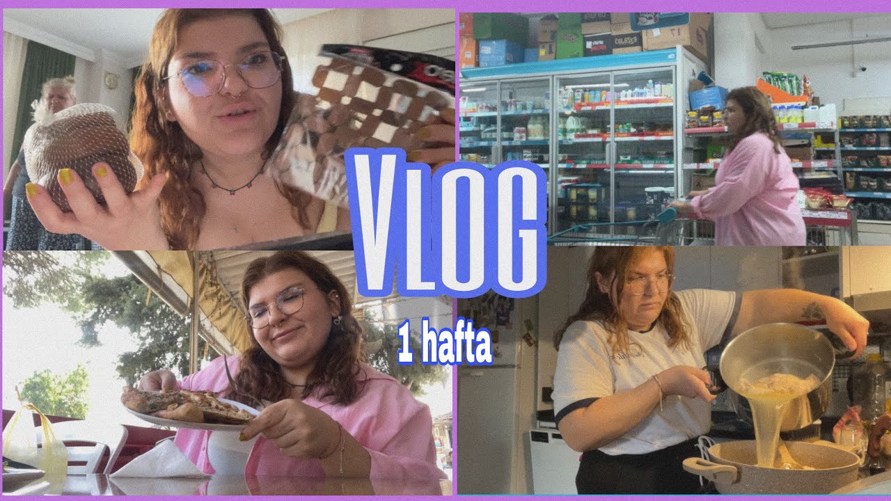 1 haftalık Vlog ! Bayram Alışverişi Ev alışverişi Ne ararsanız bu videoda | Neredeydim ? #vlog #ev