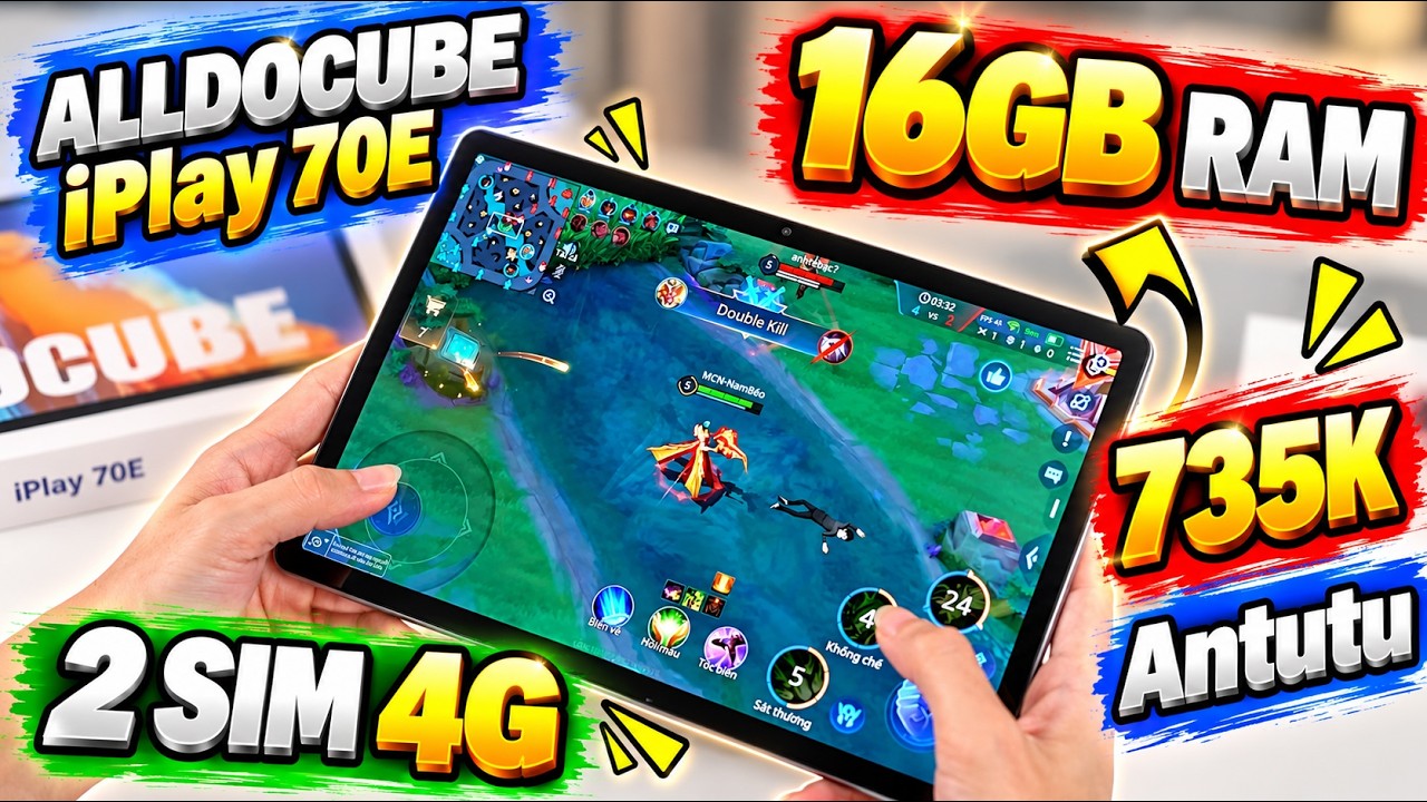THỰC TẾ Alldocube iPlay 70E: TẠI SAO LỖ HỔNG KINH TẾ DƯỚI 4 TRIỆU !!??