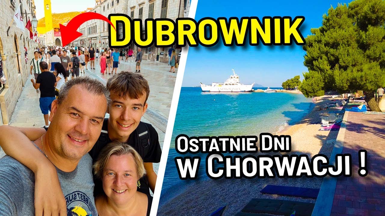DUBROWNIK, Kemping Viter - Ostatnie Dni w Chorwacji ! Kamperem na Bałkany