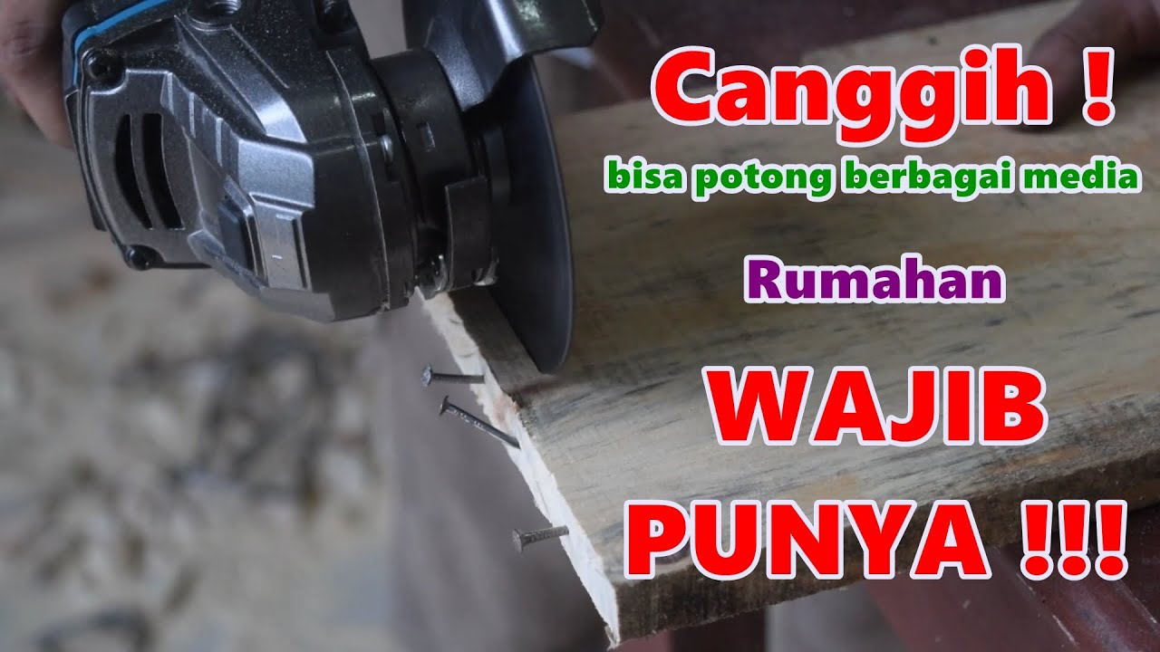 Nyobain carbide cutting multi wheel dari BOSCH yang katanya bisa potong berbagai macam media