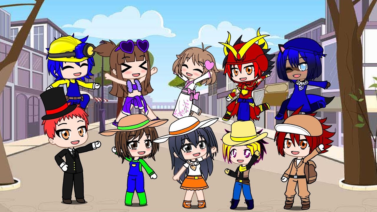 World Crossing || ✊️Jump Up Superstar 🌟 || Gacha Club Special music video 🎶🎵🎶🎵