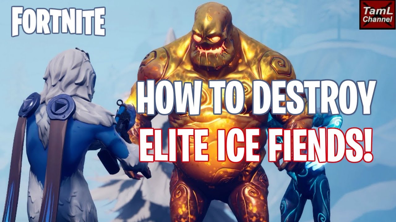How to Destroy ELITE Ice Legion Members! (Fortnite Battle Royale Season 7)