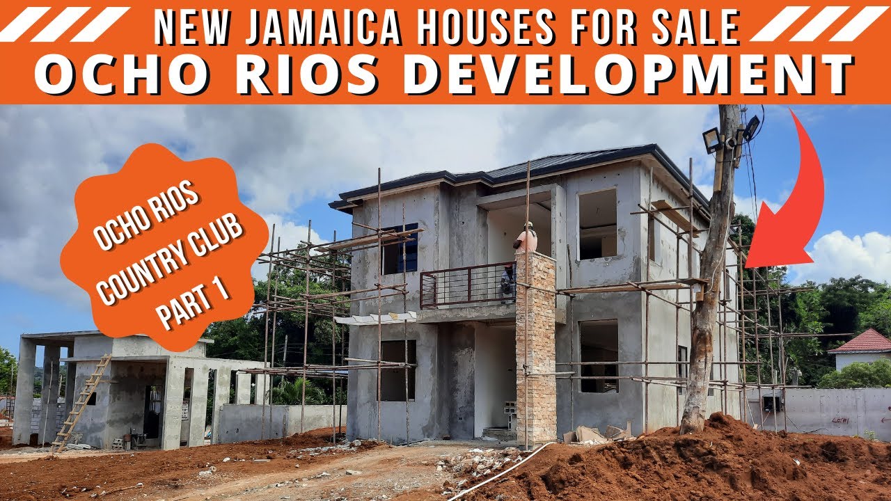 JAMAICA HOUSE FOR SALE at new OCHO RIOS COUNTRY CLUB Jamaica // Gated Community Development, St. Ann