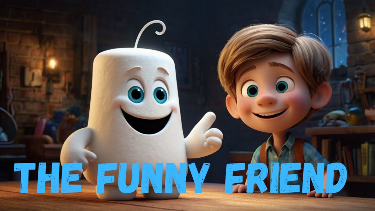 A Funny Story Of A Funny Friend | Kid's Animated Story | Animated Story Telling