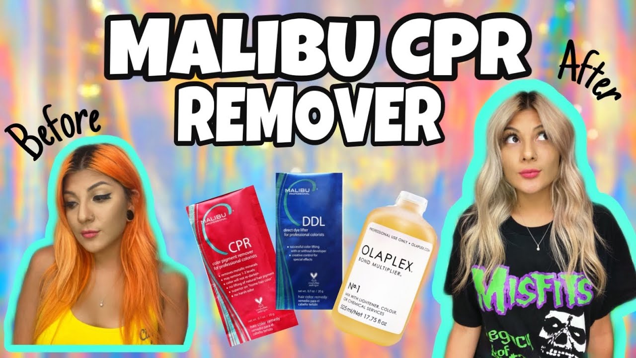 REMOVING MY SPLIT HAIR TO BLONDE (Malibu CPR + olaplex)