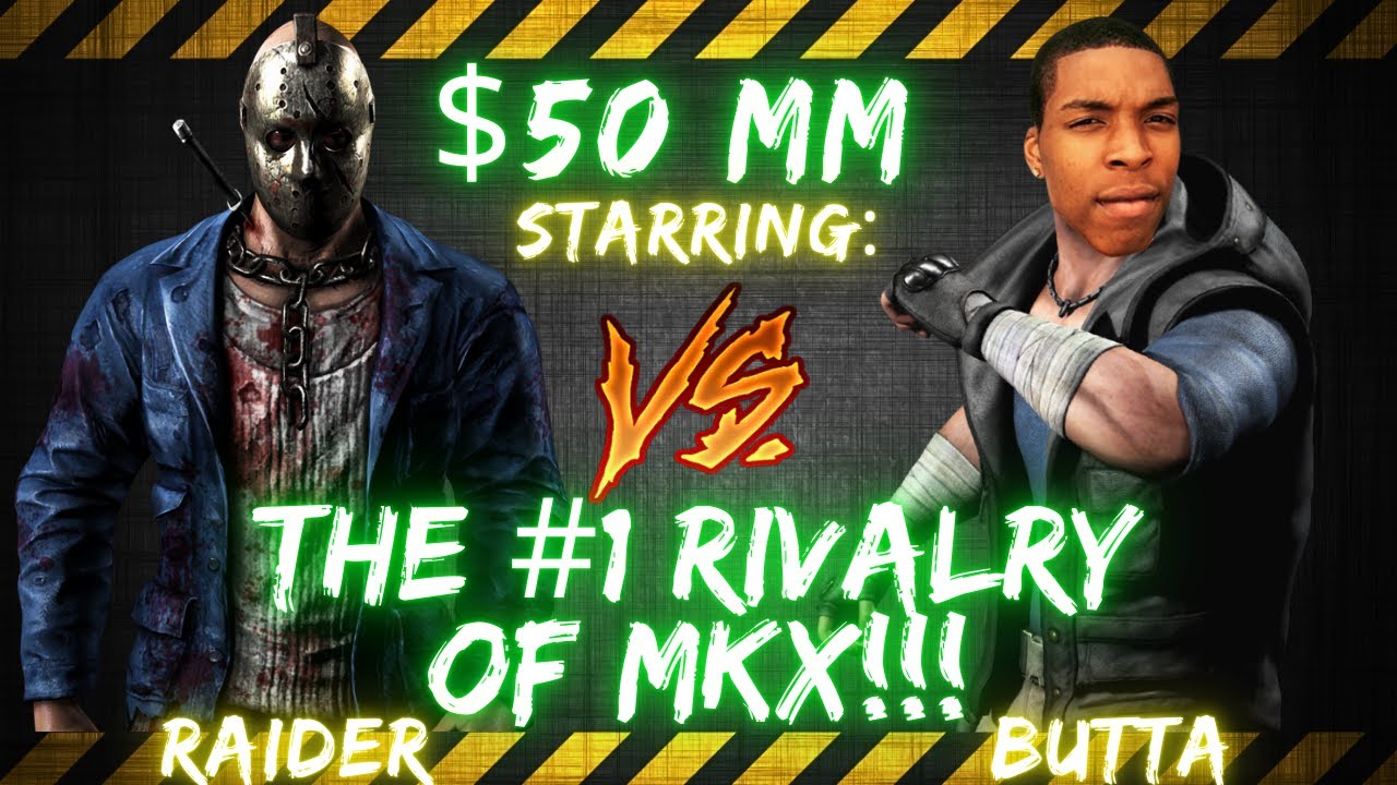 МАТЧ НА $50 между Buttafromdalam и Raider | СОПЕРНИЧЕСТВО №1 В MKX!!! 🎤😱🔥
