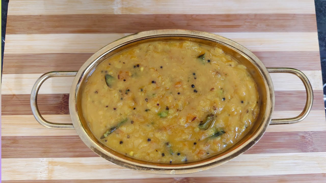 இப்படி சிலிண்டர் பிரச்சினை இருக்கும் போது இந்த one pot doll recipe செய்யுங்க 😍easy doll #parupu dall