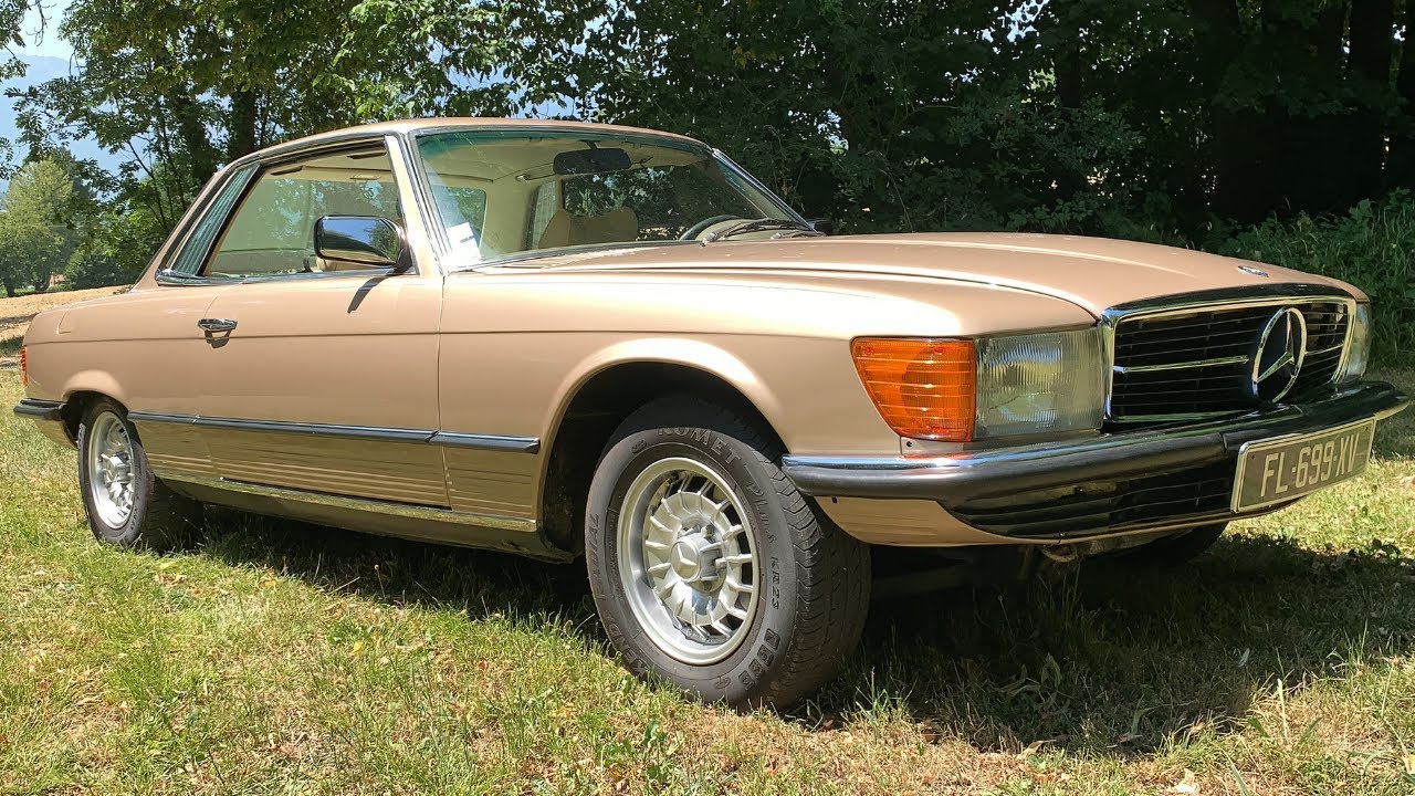 ESSAI - RETOUR 45 ANS EN ARRIÈRE - MERCEDES 450 SLC