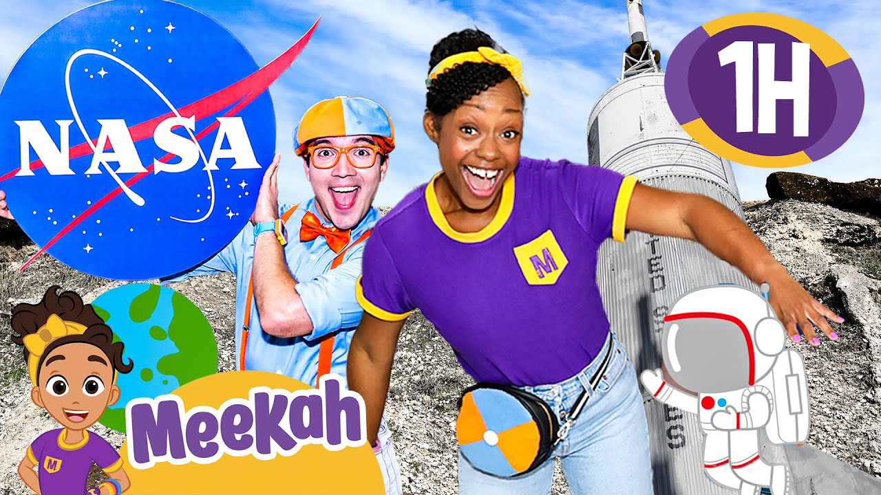 Blippi and Meekah's NASA Space Adventure | Educational Videos for Kids | Blippi and Meekah Kids TV