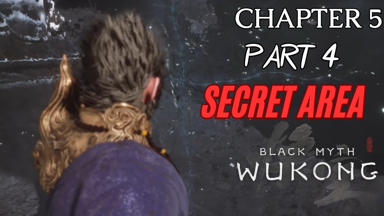BLACK MYTH WUKONG Walkthrough Gameplay CHAPTER 5 - PART 4 - SECRET AREA (Bishui Cave)