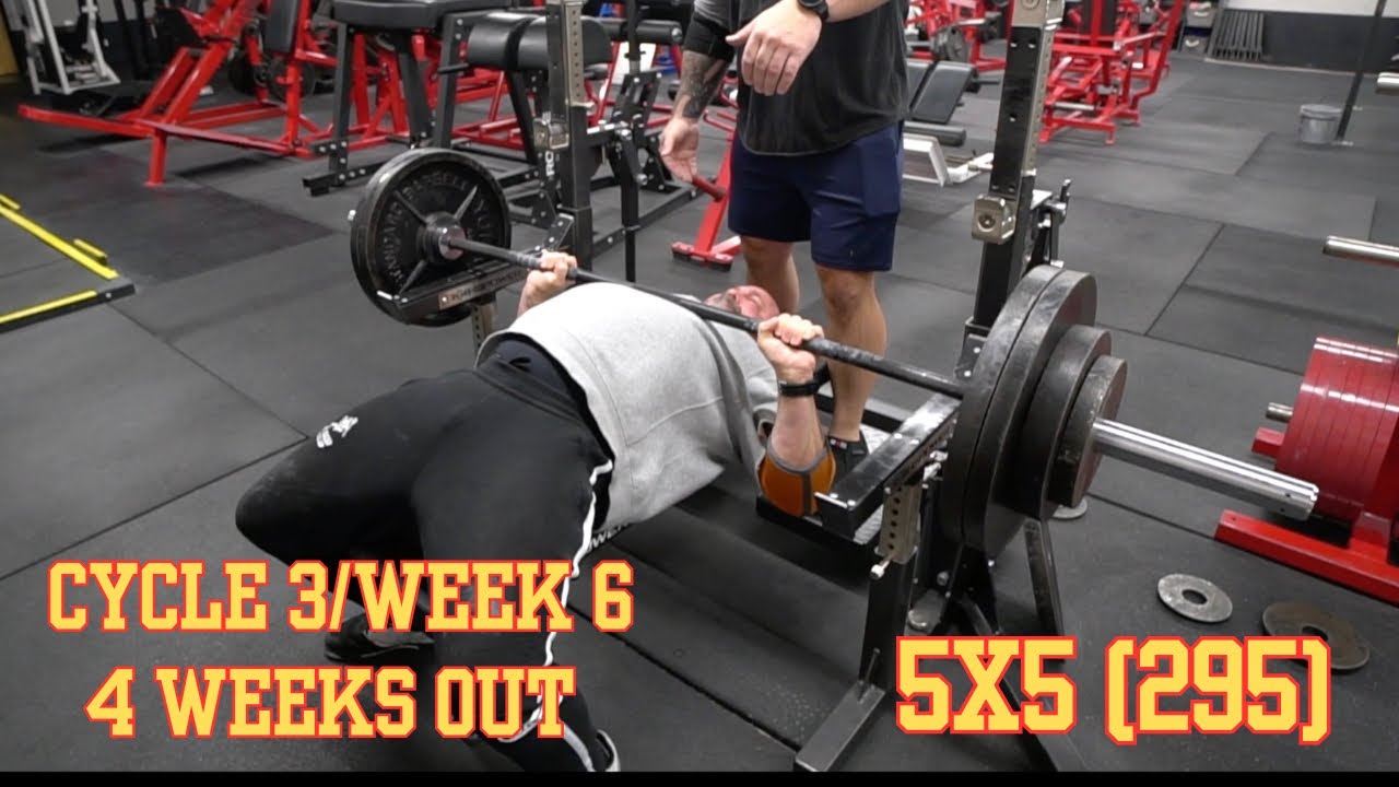 Cycle 3/Week 6 - 4 Weeks Out
