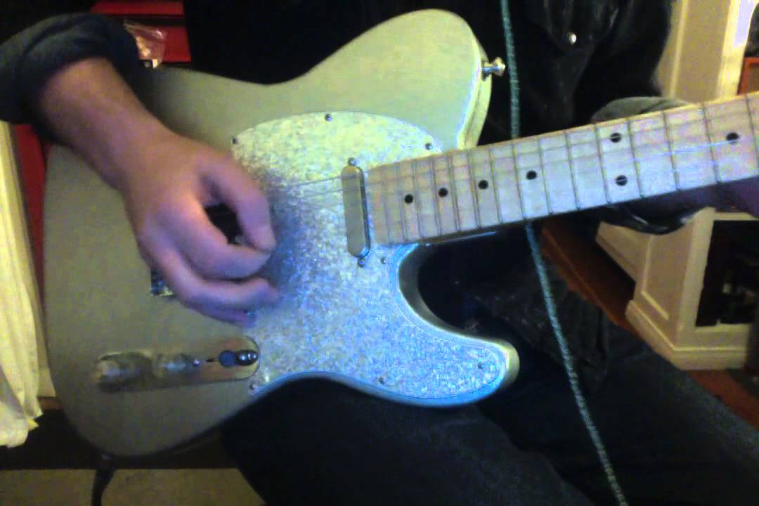 Waterslide Bakersfield Telecaster Silver Sparkle Nitro w/Lollar Vintage Tele Pickups