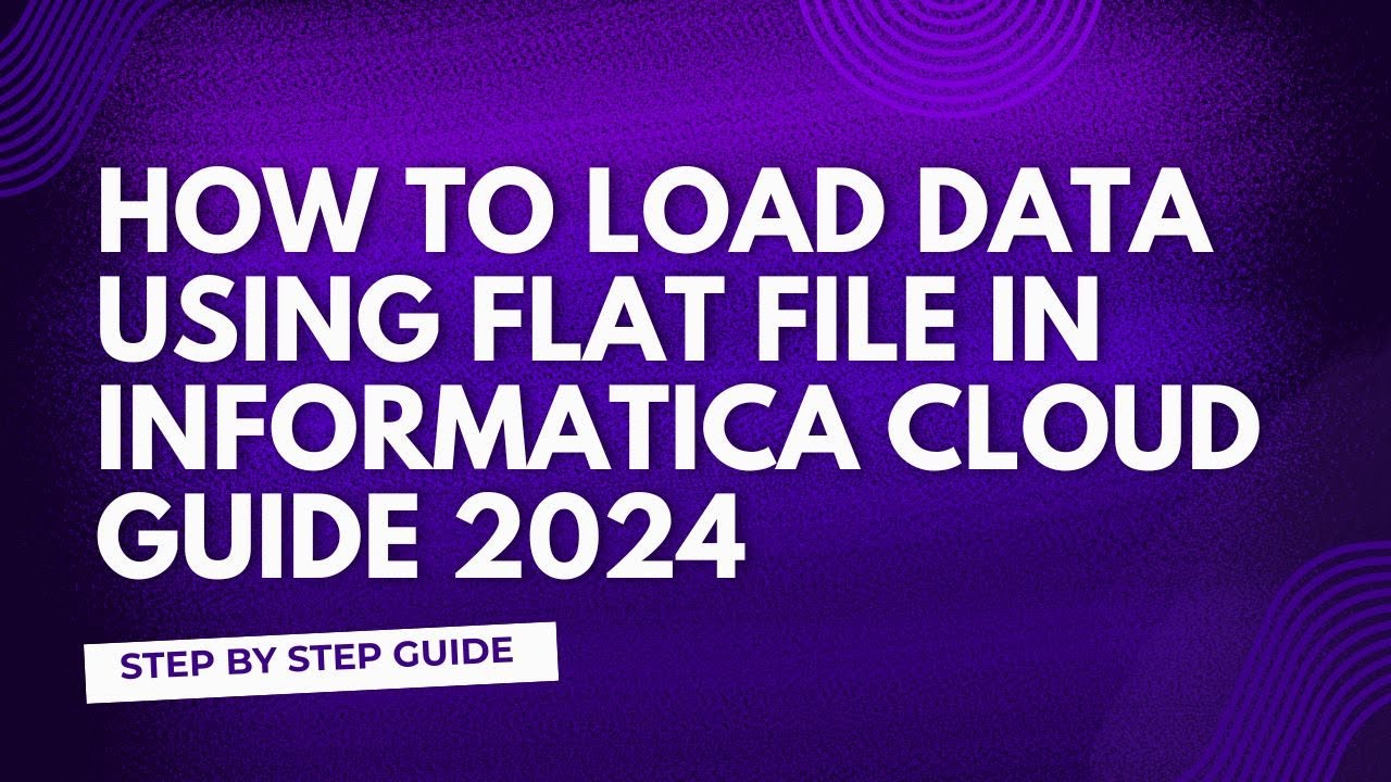 6.Simple mapping using flat File in Informatica Guide 2024