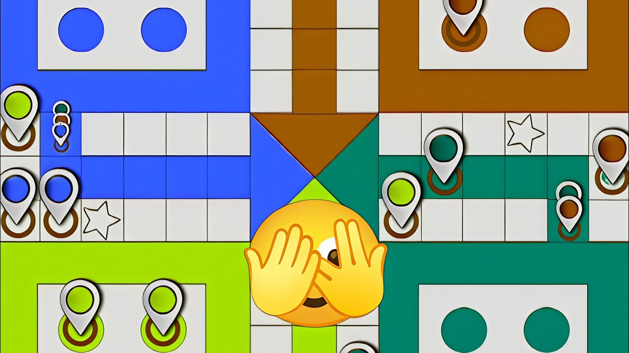 How to Win Ludo King | Tricks and Tips Ludo King | 4 players gameplay | Ludoking #121 #gameplay