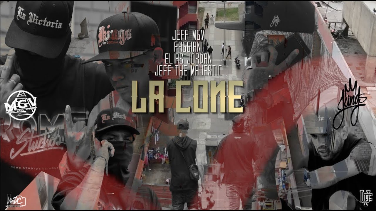 Jeff The Majestic, Faggiani,  JeffMGV , Elías  | LA CONE (Vídeo Oficial) [JKINGS]