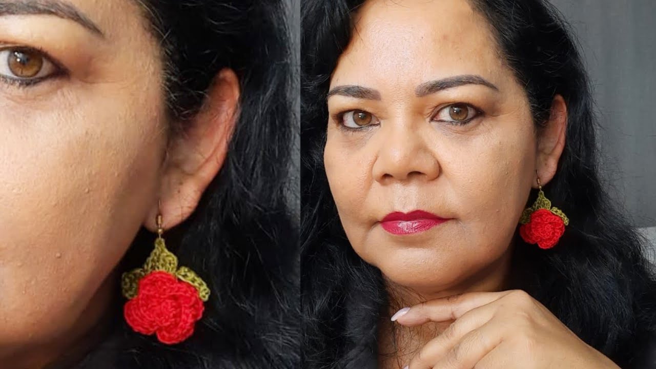Aretes de Rosas a crochet #normaysustejidos #crochet #handmade #tejidos