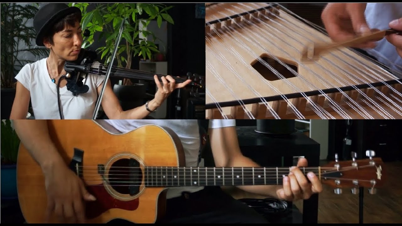 Michael Hedges - Spare Change (Guitar, Violin, Hammered Dulcimer)