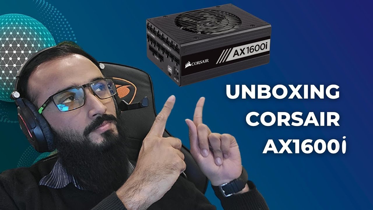 ​Corsair AX1600i Digital ATX Titanium Power Supply | Unboxing The World's Best PSU | Performance
