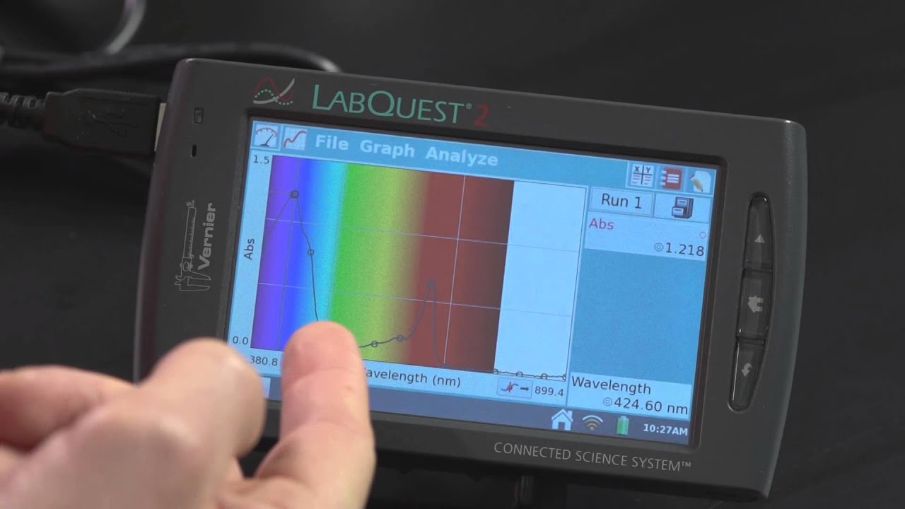 SpectroVis Plus - Tech Tips with Vernier